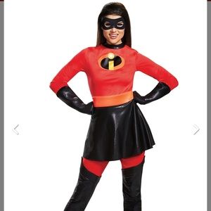 Disney Incredibles 2 Deluxe Mrs. Incredible Women's Costume size L